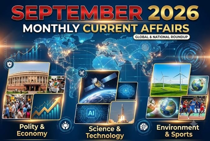 Current Affairs – September 2026